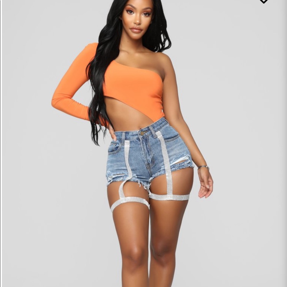 Orange Bodysuit